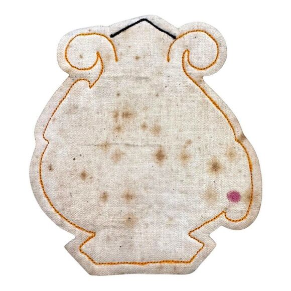 Vintage KHS Chenille School Letterman Patch Jacket High Band Harp Retro Fonze - Picture 2 of 3